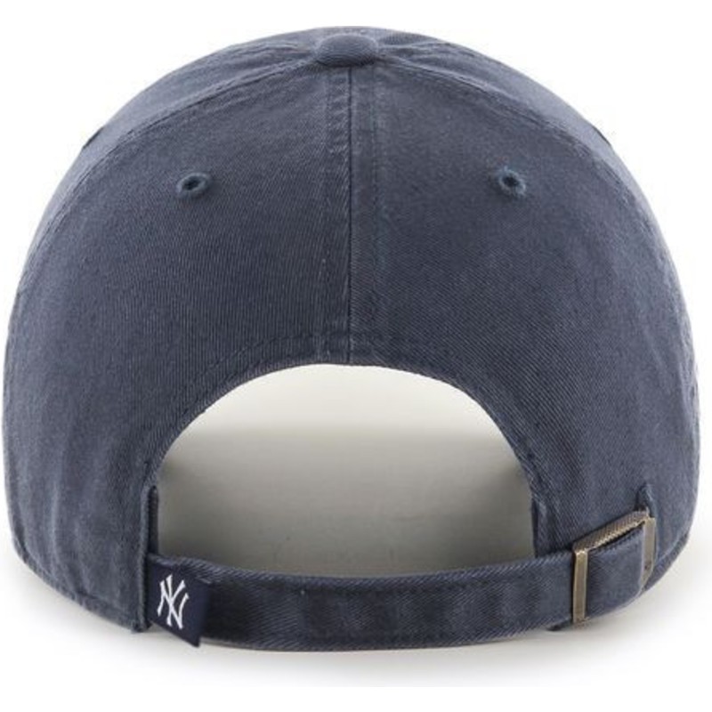 47-brand-curved-brim-new-york-yankees-mlb-clean-up-grey-denim-cap