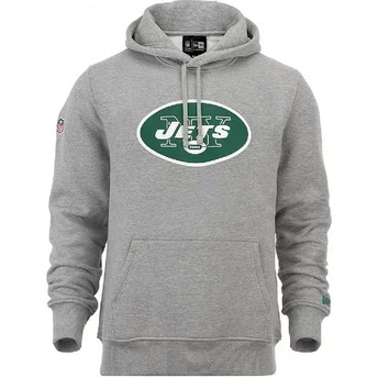 New Era New York Jets NFL Grey Pullover Hoodie Sweatshirt