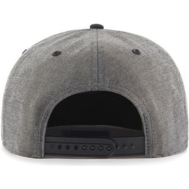 47-brand-flat-brim-new-york-yankees-red-logo-mlb-double-move-captain-grey-snapback-cap