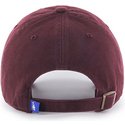 47-brand-curved-brim-los-angeles-dodgers-black-logo-mlb-clean-up-maroon-cap