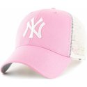 47-brand-new-york-yankees-mlb-pink-trucker-hat