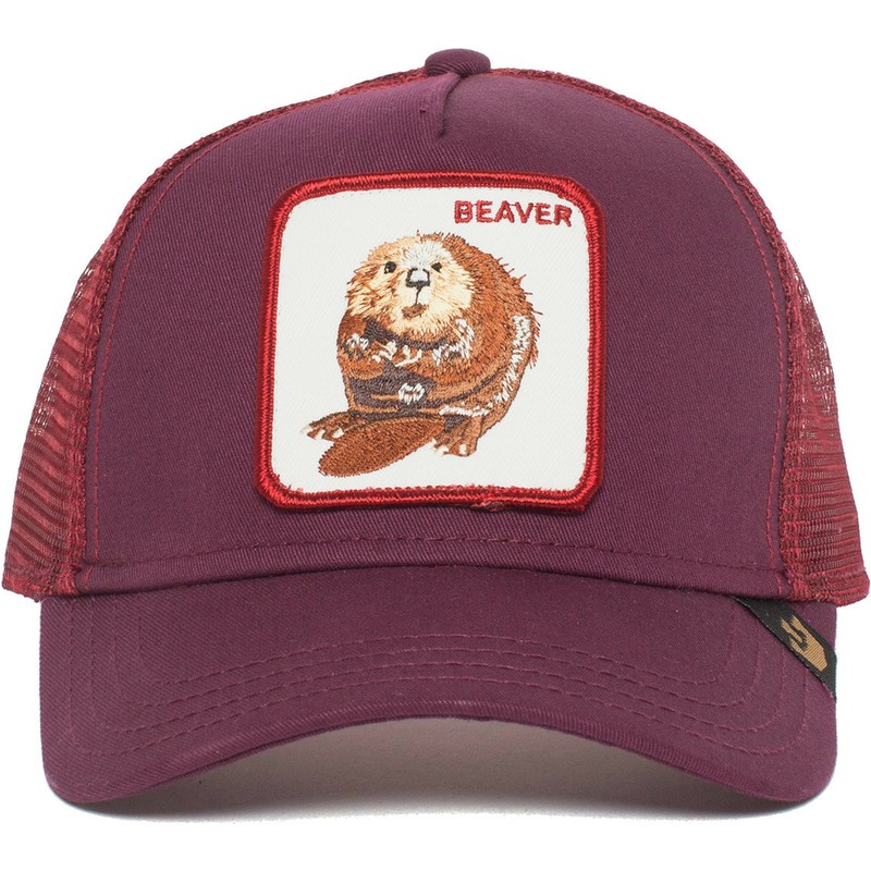 goorin-bros-two-beavers-maroon-trucker-hat