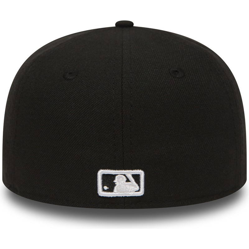 new-era-flat-brim-youth-59fifty-essential-new-york-yankees-mlb-black-fitted-cap