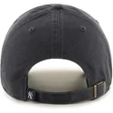 47-brand-curved-brim-dark-grey-logo-new-york-yankees-mlb-clean-up-dark-grey-cap