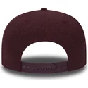 new-era-flat-brim-9fifty-seasonal-heather-atlanta-braves-mlb-red-and-grey-snapback-cap