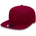 new-era-flat-brim-red-logo-9fifty-nano-ripstop-boston-red-sox-mlb-red-snapback-cap