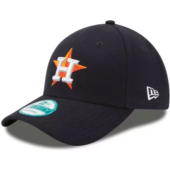 New Era Curved Brim 9FORTY The League Houston Astros MLB Black Adjustable Cap