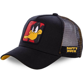 Capslab Daffy Duck DAF1 Looney Tunes Black Trucker Hat