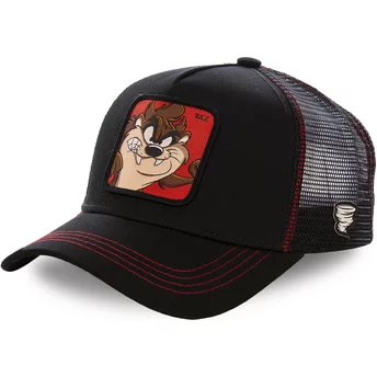 Capslab Tasmanian Devil TAZ1 Looney Tunes Black Trucker Hat