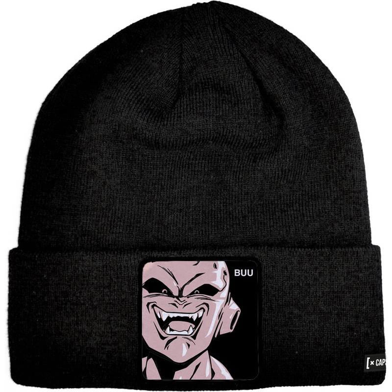 capslab-kid-buu-bon-buu2-dragon-ball-black-beanie