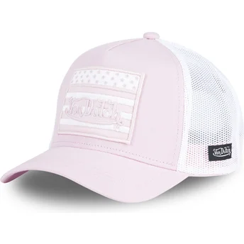 Von Dutch FLAG PP Pink Trucker Hat