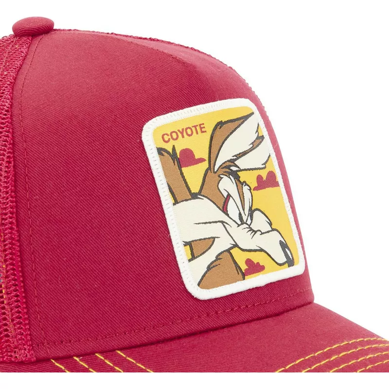 capslab-wile-e-coyote-loo5-coy1-looney-tunes-red-trucker-hat