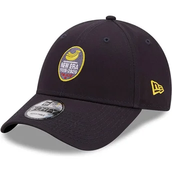 New Era Curved Brim Banana 9FORTY Food Icon Navy Blue Adjustable Cap