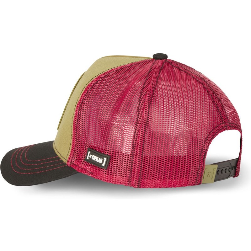 capslab-tasmanian-devil-ta2-looney-tunes-brown-red-and-black-trucker-hat