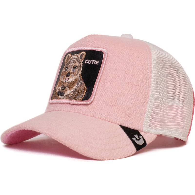 goorin-bros-quokka-cutie-smile-more-the-farm-pink-trucker-hat