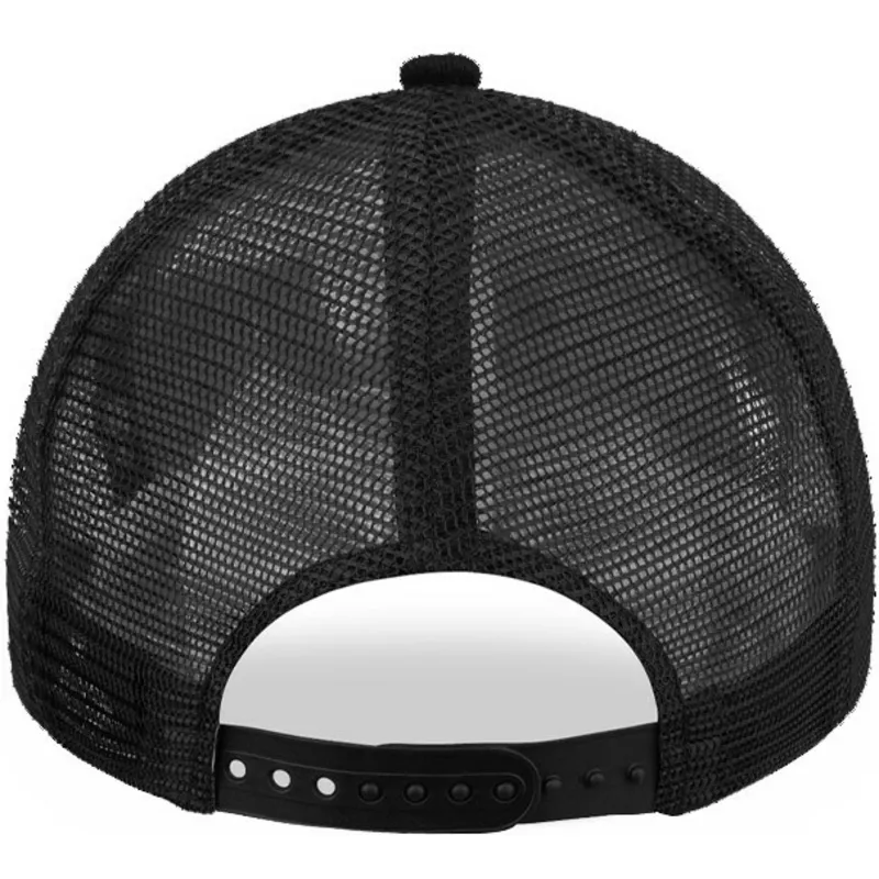 new-era-black-logo-9forty-a-frame-tonal-los-angeles-lakers-nba-black-trucker-hat