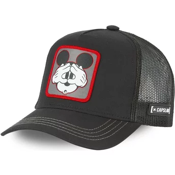 Capslab Mickey Mouse CAS MIC5 Disney Black Trucker Hat