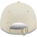 new-era-curved-brim-youth-9forty-league-essential-los-angeles-dodgers-mlb-beige-adjustable-cap