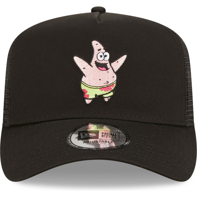new-era-patrick-star-a-frame-spongebob-squarepants-black-trucker-hat