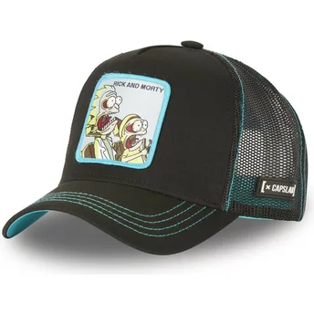 Capslab RE3 Rick and Morty Black Trucker Hat