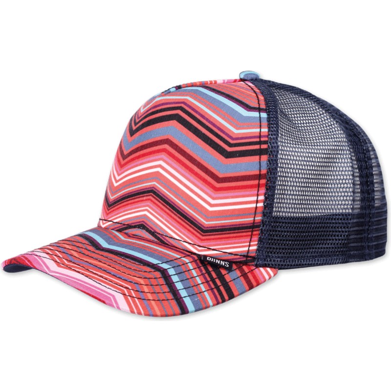 djinns-hft-psycho-zigzag-navy-blue-trucker-hat