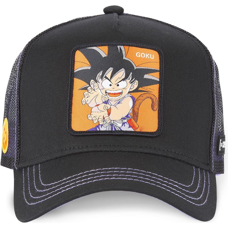 capslab-kid-son-goku-db3-gok1-dragon-ball-black-trucker-hat