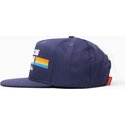 kimoa-flat-brim-racing-14-navy-blue-adjustable-cap