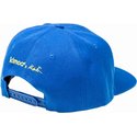 kimoa-flat-brim-panda-by-domingo-zapata-blue-snapback-cap