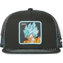 capslab-son-goku-super-saiyan-blue-sa1-dragon-ball-black-and-blue-flat-brim-trucker-hat