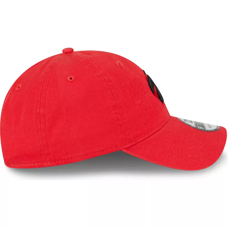 new-era-curved-brim-9twenty-draft-edition-2023-toronto-raptors-nba-red-adjustable-cap