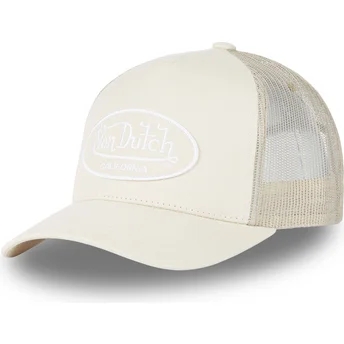 von-dutch-lof-b5b-beige-adjustable-trucker-hat