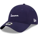 new-era-curved-brim-9twenty-vespa-piaggio-navy-blue-adjustable-cap