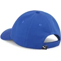 puma-curved-brim-youth-essentials-cat-logo-blue-adjustable-cap