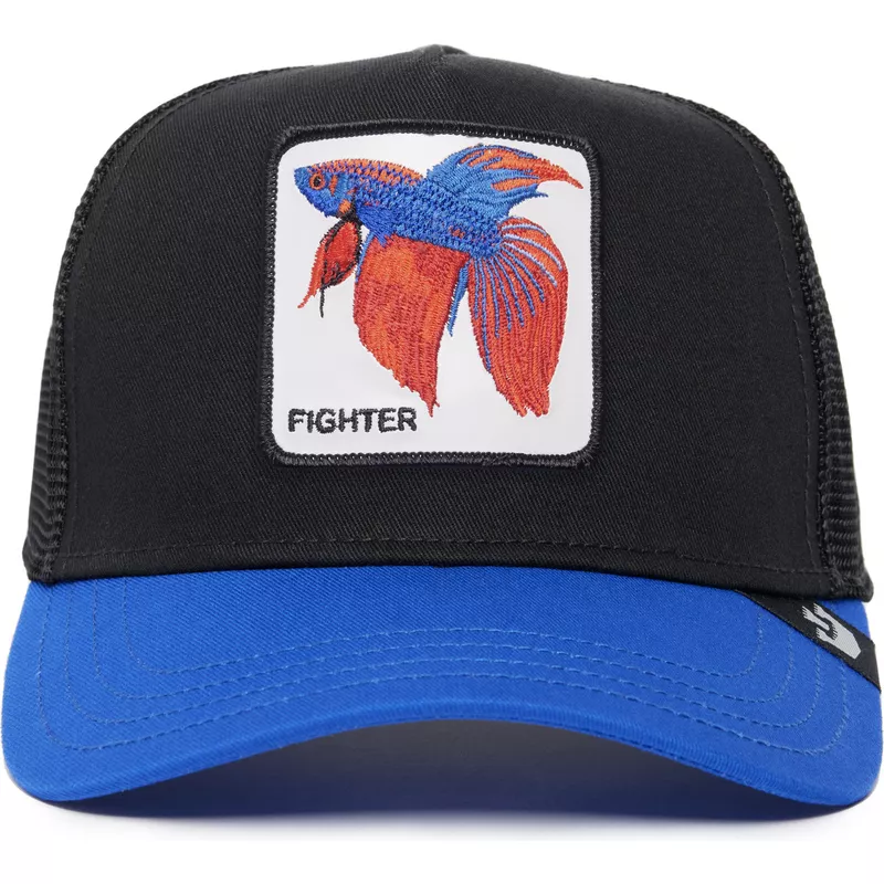 goorin-bros-siamese-fighting-fish-siam-fighter-the-farm-premium-black-and-blue-trucker-hat
