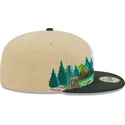 new-era-flat-brim-59fifty-team-landscape-new-york-yankees-mlb-brown-and-green-fitted-cap