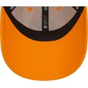 new-era-curved-brim-9forty-hot-dog-character-orange-adjustable-cap