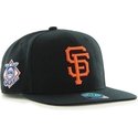 47-brand-flat-brim-san-francisco-giants-mlb-sure-shot-black-snapback-cap