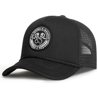 Oblack Ilia Topuria Classic Black Trucker Hat