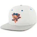47-brand-flat-brim-pittsburgh-penguins-nhl-white-snapback-cap