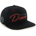 47-brand-flat-brim-script-logo-detroit-red-wings-nhl-black-snapback-cap