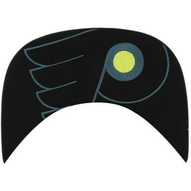 47-brand-flat-brim-script-logo-philadelphia-flyers-nhl-black-snapback-cap