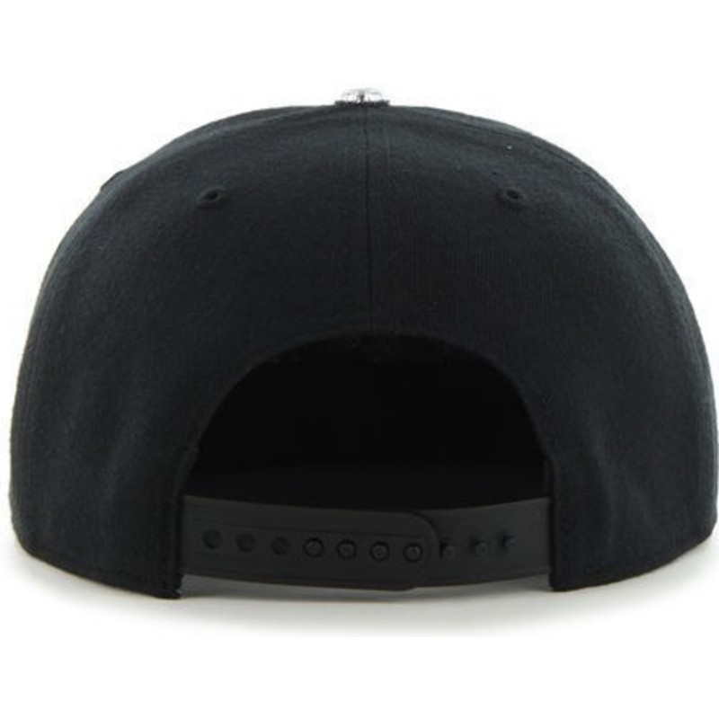 47-brand-flat-brim-los-angeles-kings-nhl-black-snapback-cap