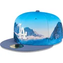 new-era-flat-brim-59fifty-photoreal-los-angeles-dodgers-mlb-blue-fitted-cap