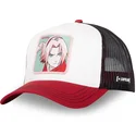 capslab-sakura-haruno-pin-naruto-beige-red-and-black-trucker-hat