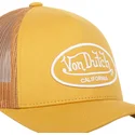 von-dutch-lof-b09-yellow-adjustable-trucker-hat