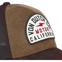 von-dutch-lea03-brown-and-black-trucker-hat