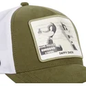 capslab-daffy-duck-loo9-daf-looney-tunes-green-and-white-trucker-hat