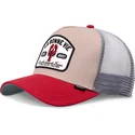 djinns-la-bonne-vie-hft-beige-red-and-grey-trucker-hat