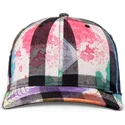 djinns-curved-brim-truefit-dirty-check-multicolor-snapback-cap