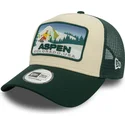 new-era-a-frame-ski-patch-cities-and-beaches-aspen-green-trucker-hat